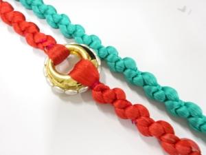 正絹　振袖用　手組帯締め